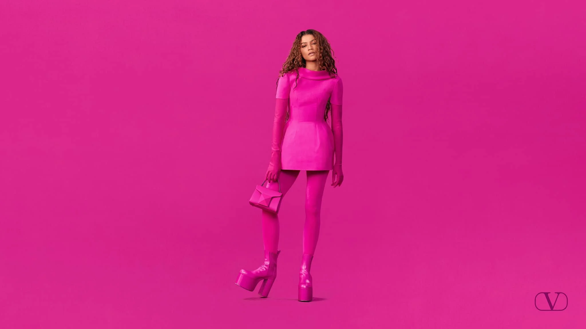 Valentino's Pink PP Fall 2022 Campaign Is a Sign of the Times